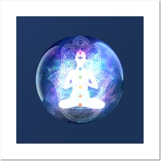 Ascension Chakra Meditation Posters and Art